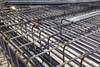Barre d'armature noire, construction de coupe, tige de fer ASTM et acier au carbone déformé renforcé de haute qualité 