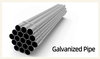 Tube en acier galvanisé DX53D plongé à chaud de première qualité