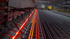Barre d'armature noire, construction de coupe, tige de fer ASTM et acier au carbone déformé renforcé de haute qualité 