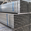 SGH340 Gi Square / Round Pipe Fournisseur | JIS G3302 tube en acier galvanisé à trempage chaud